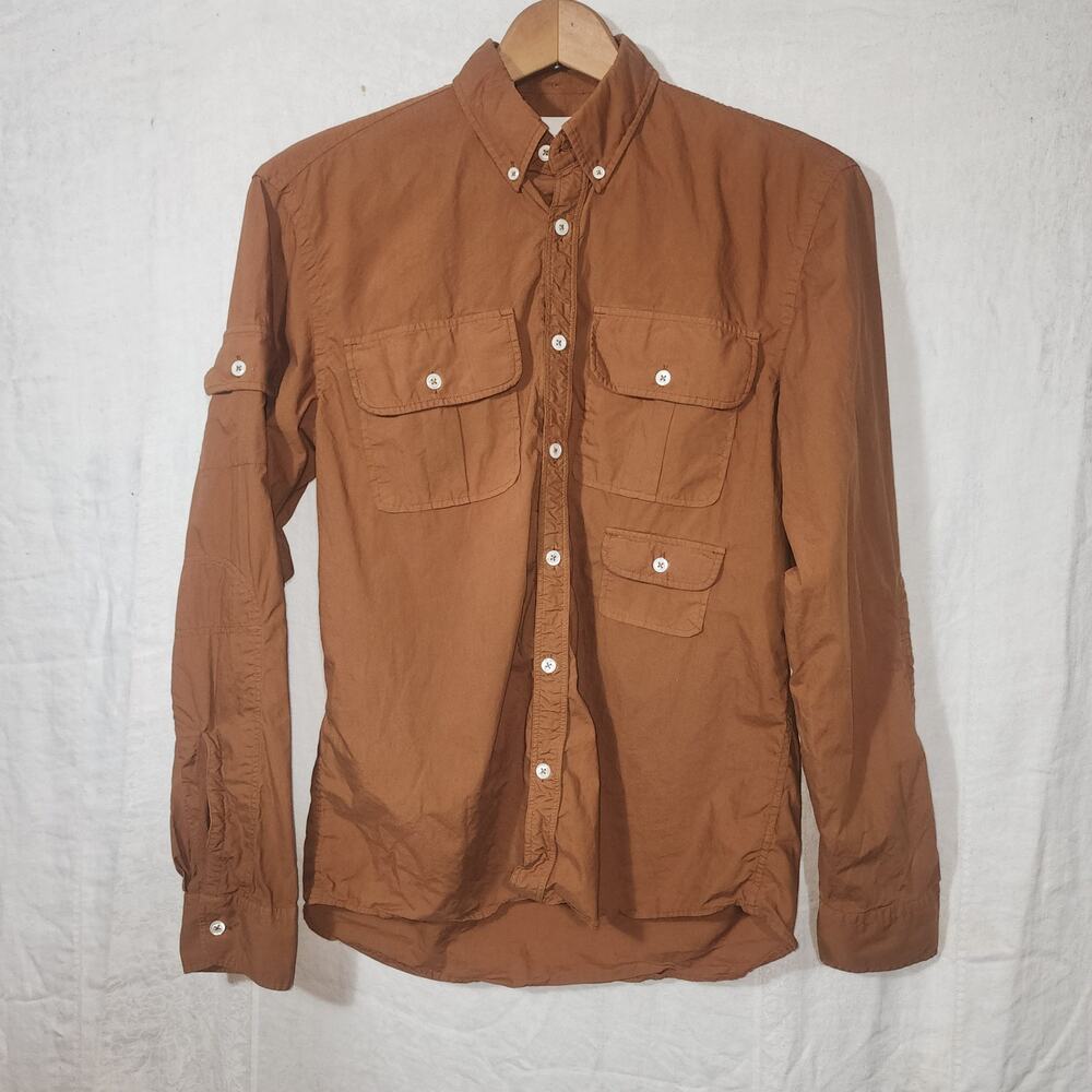 BILLY REID sz S button front blouse shirt ITALY